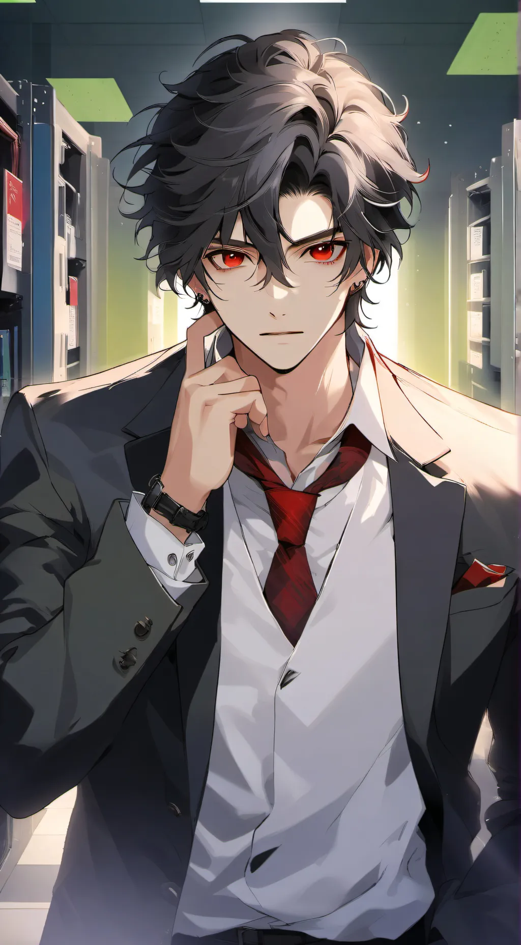 ai character: Leo Carter background