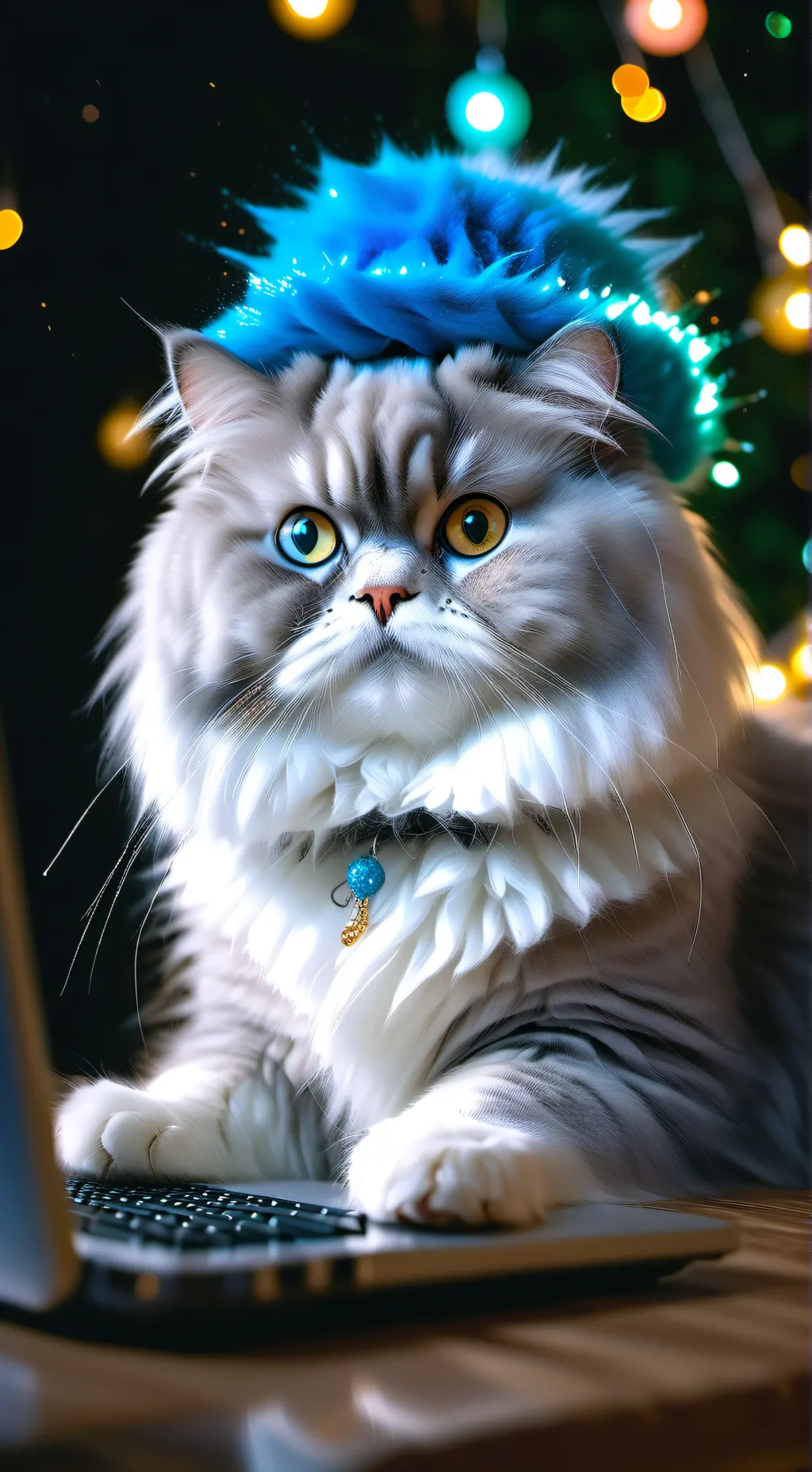 ai character: BitBit background