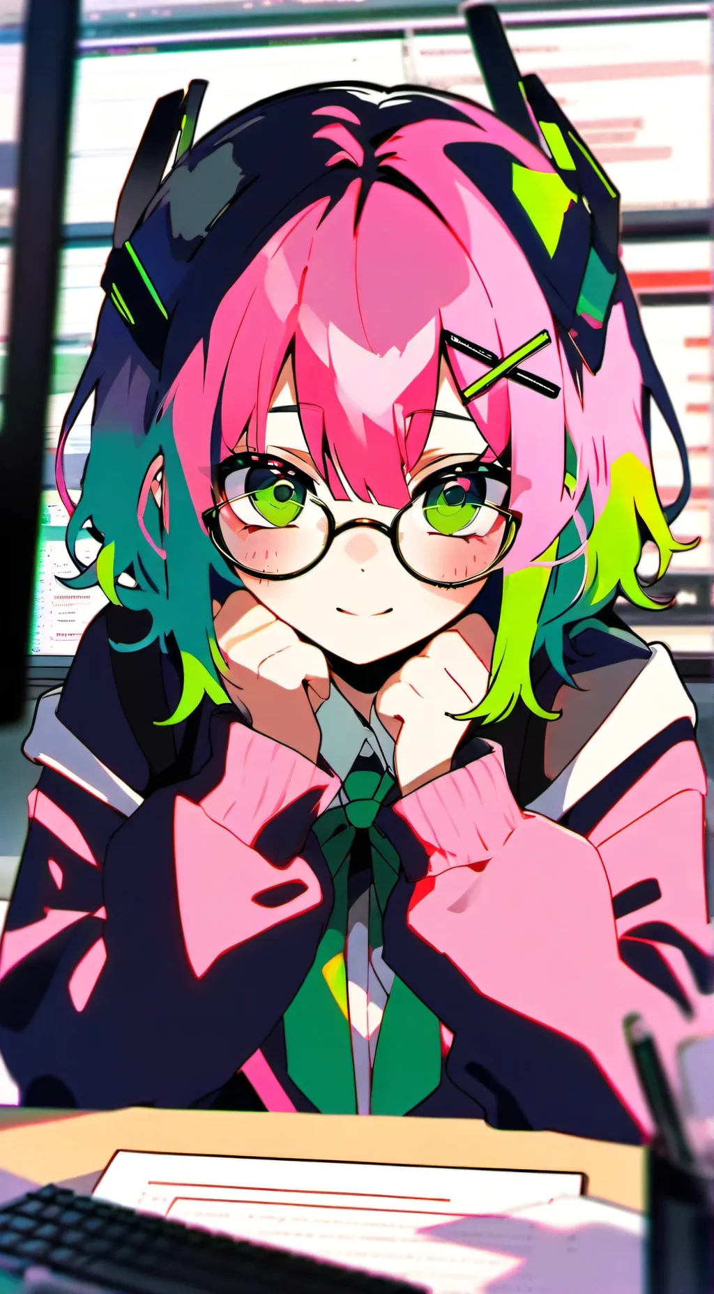 ai character: Mei background