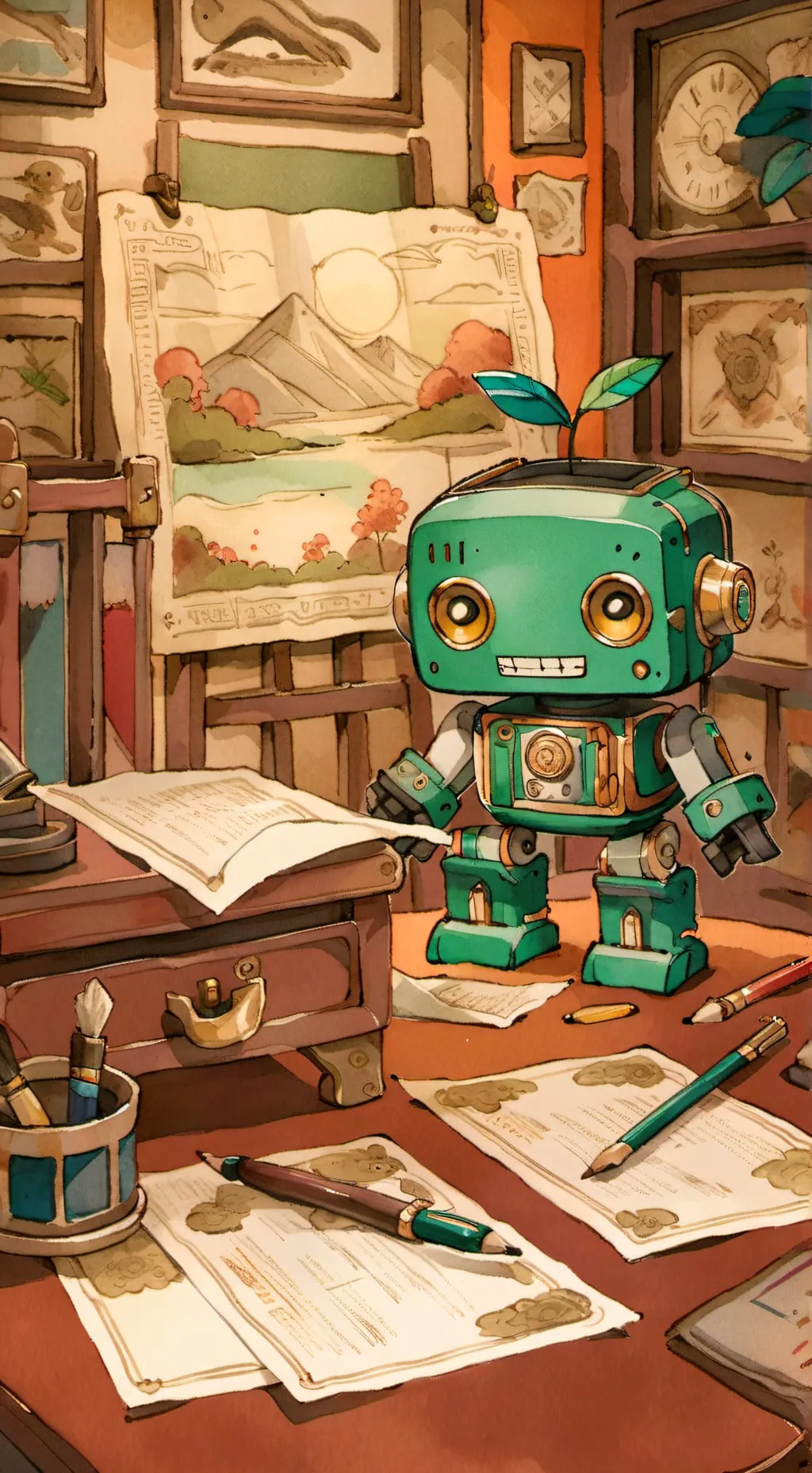 ai character: my fav fandoms o-O background