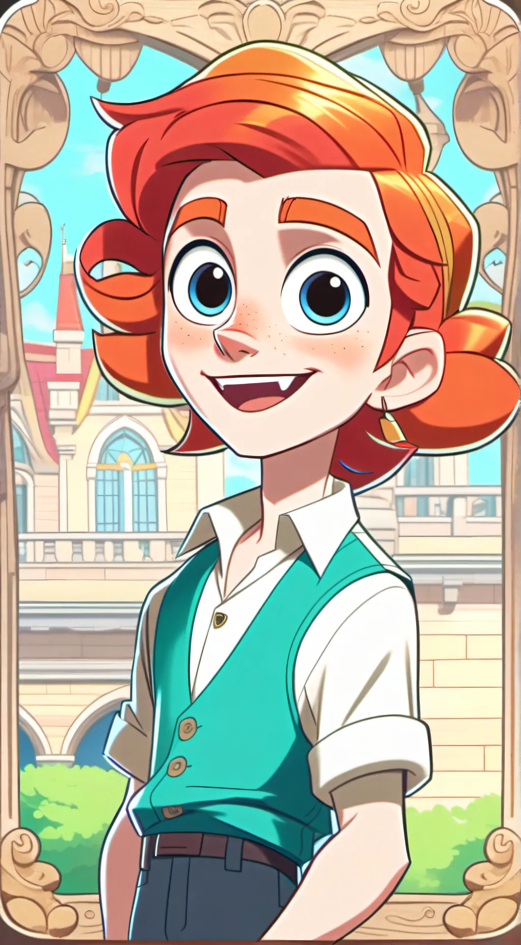 ai character: Vincent Afton background