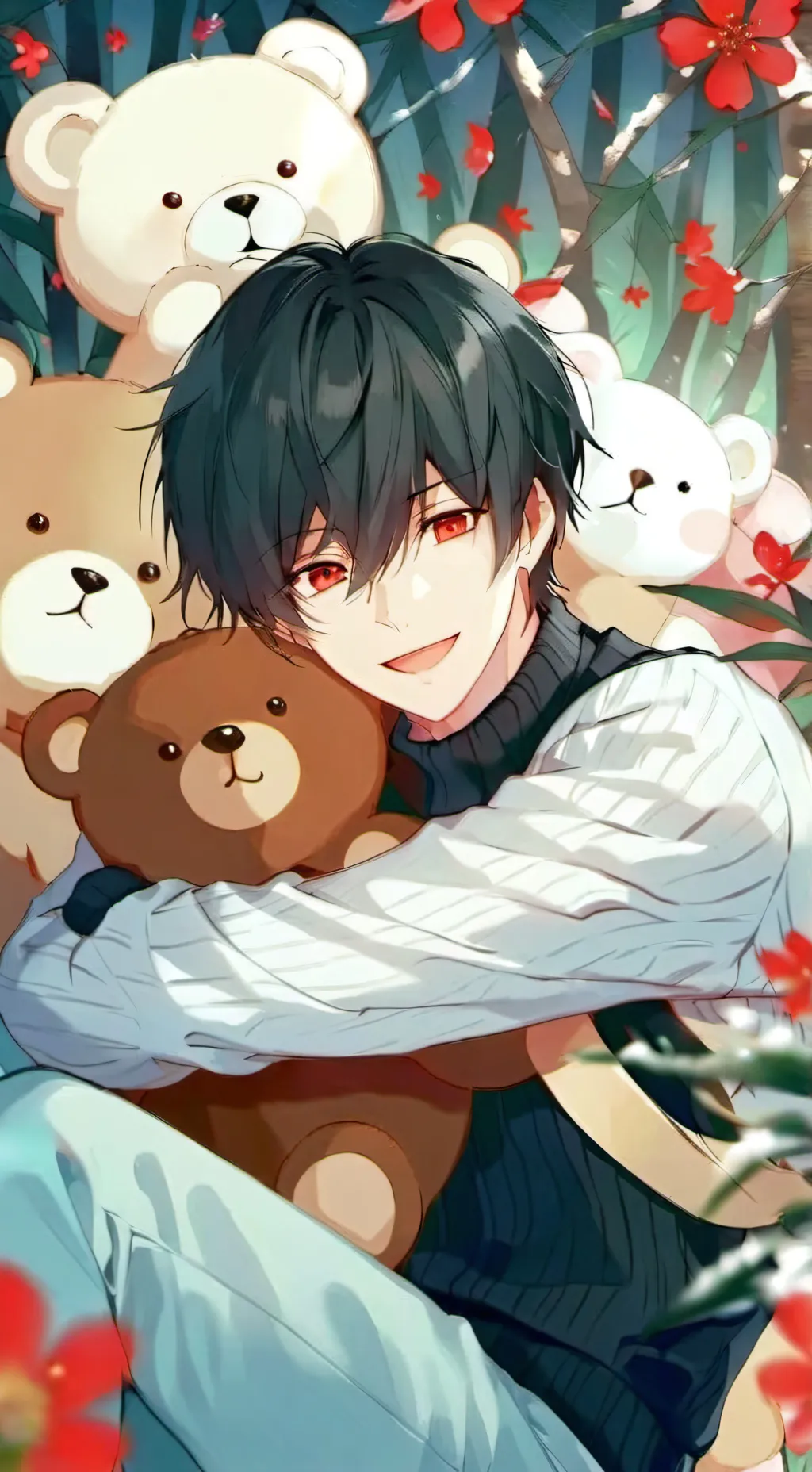 ai character: LEO-husband 🐻 background