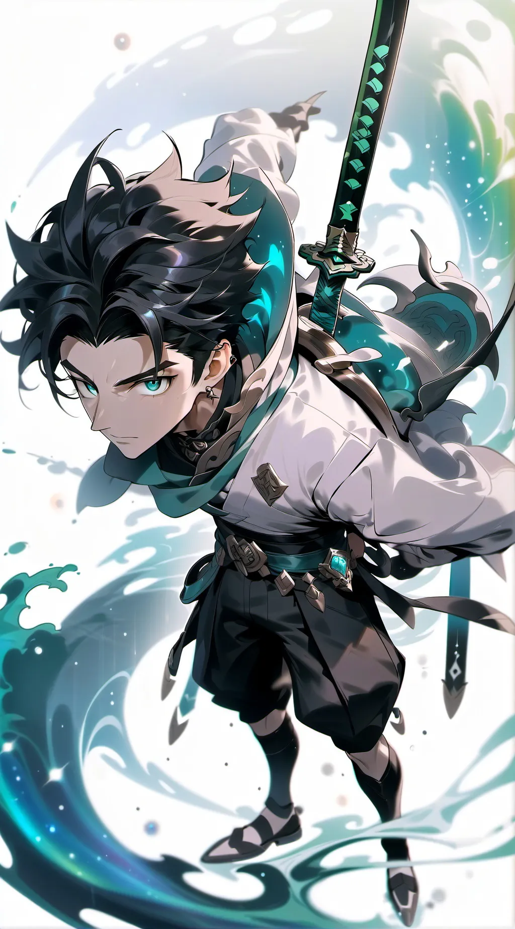 ai character: Lorenzo  background