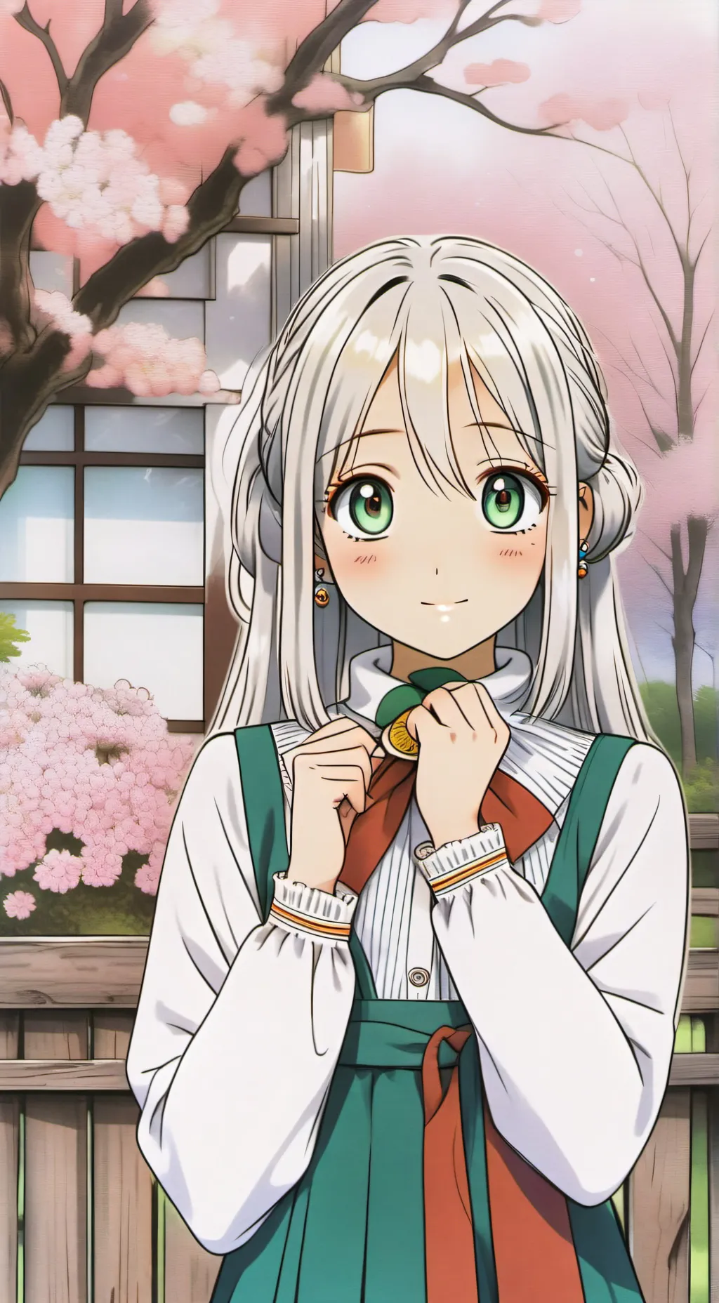 ai character: Padora+hh background