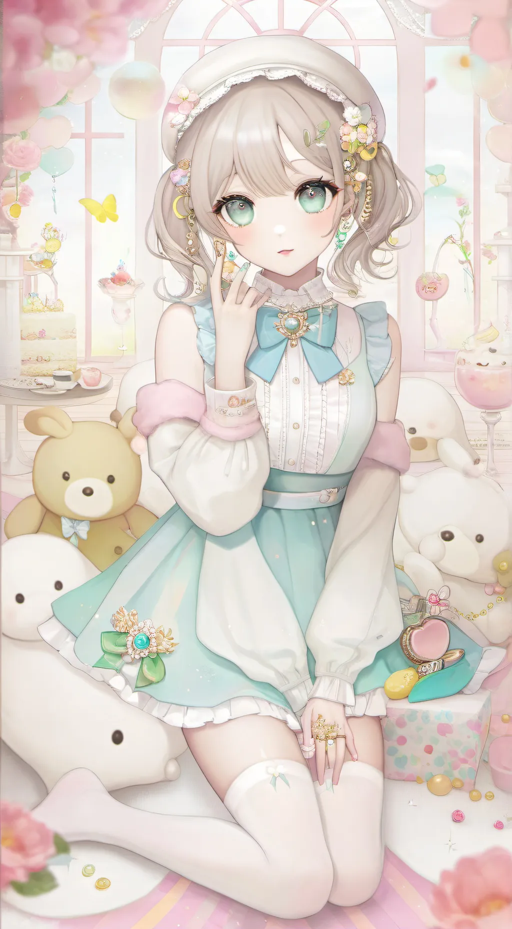 ai character: no more tiktok background