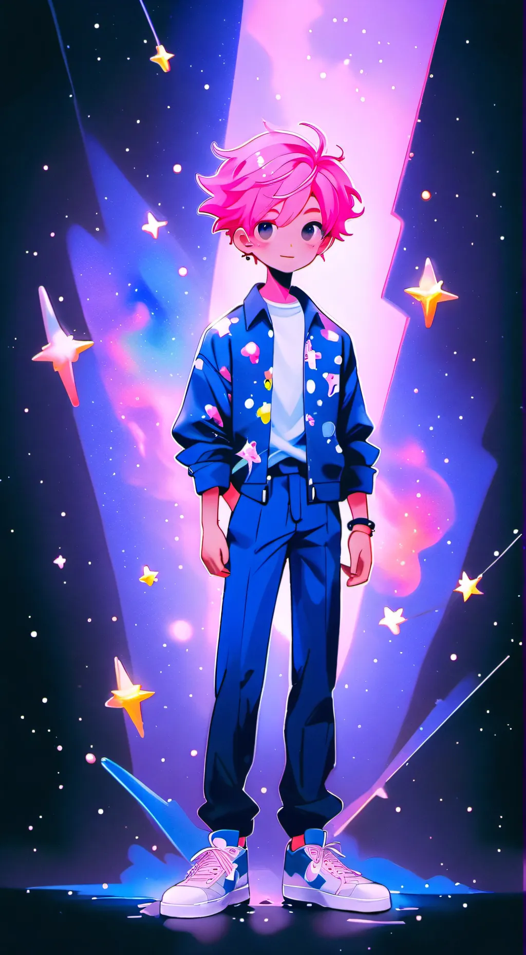 ai character: Yuji  background