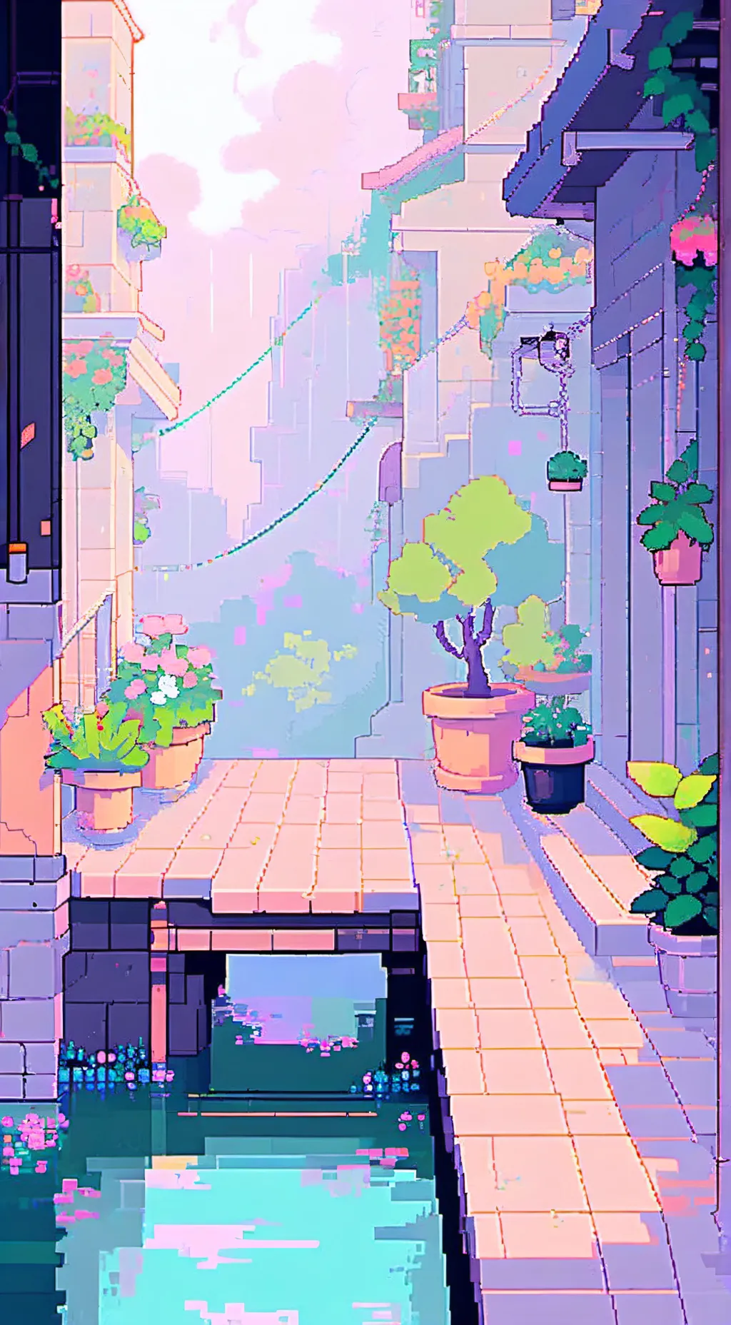 ai character: pou background