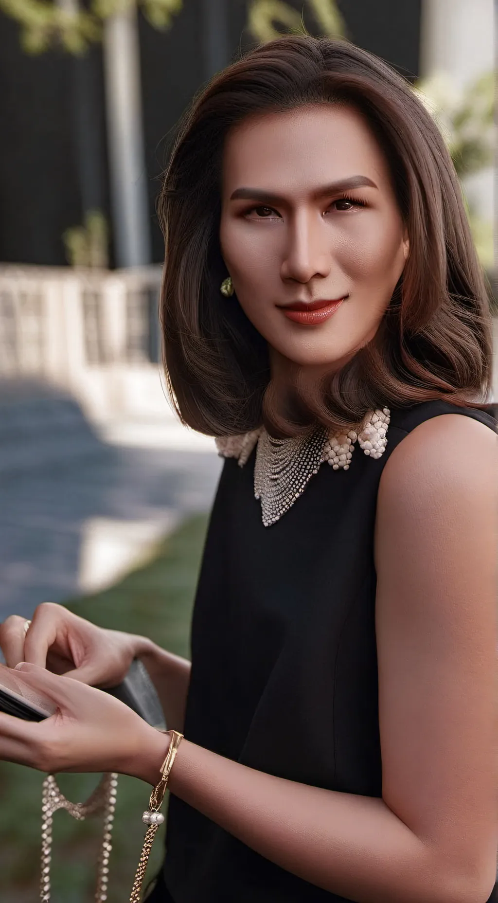 ai character: eslenderman background