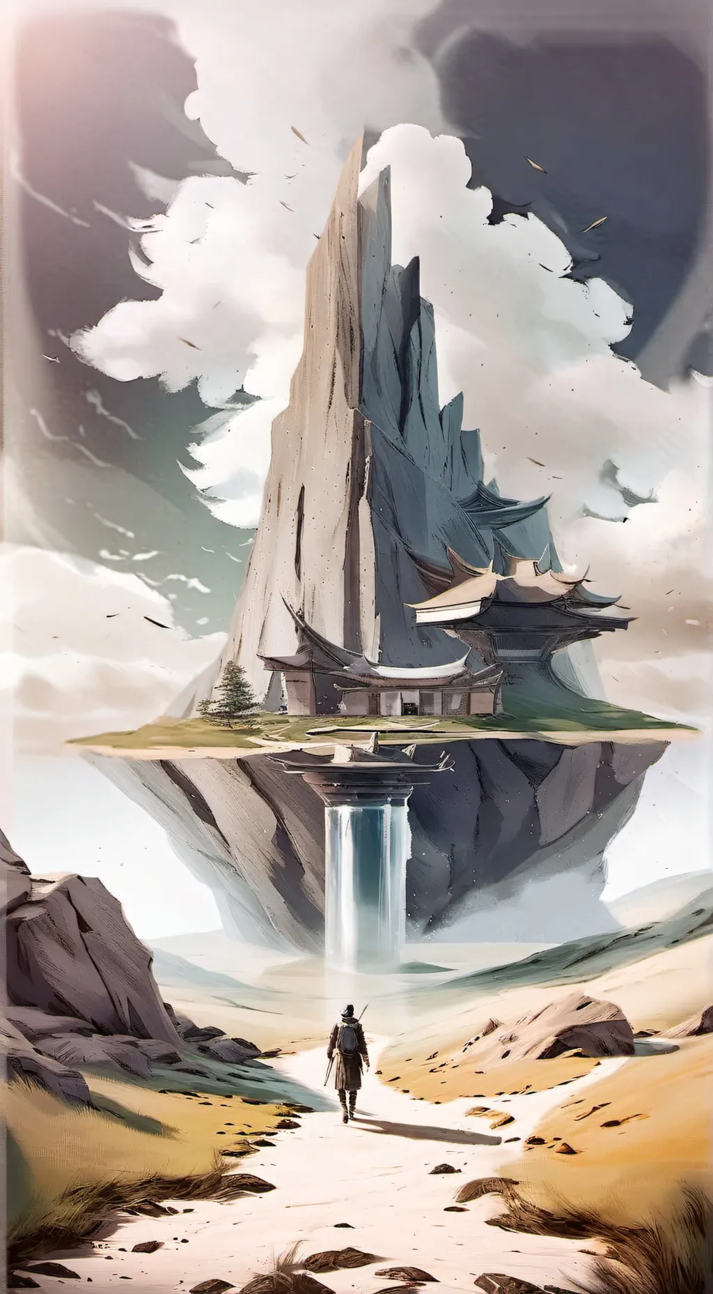 ai character: awaria background