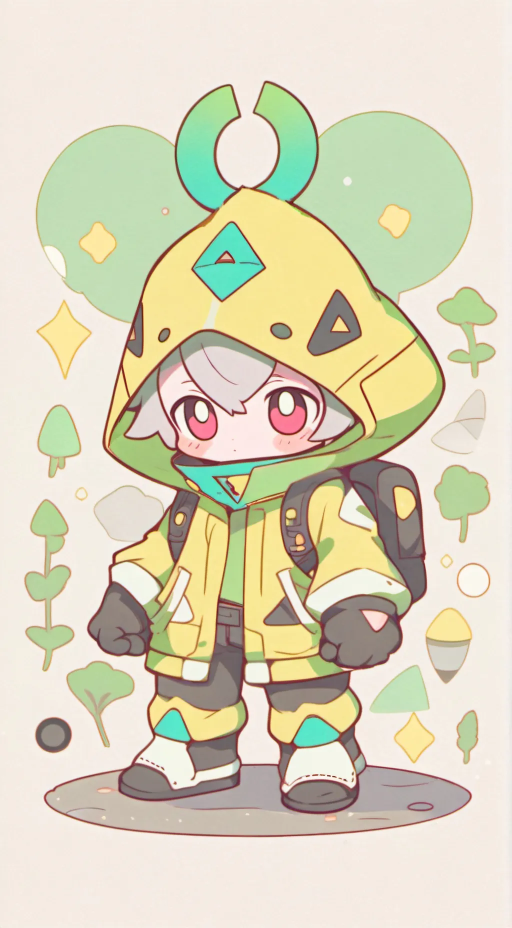 ai character: sprunki background