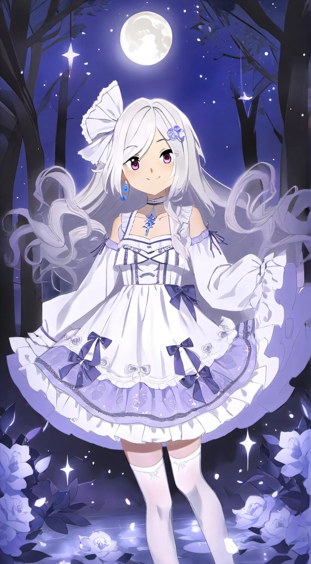 ai character: Charlotte  background