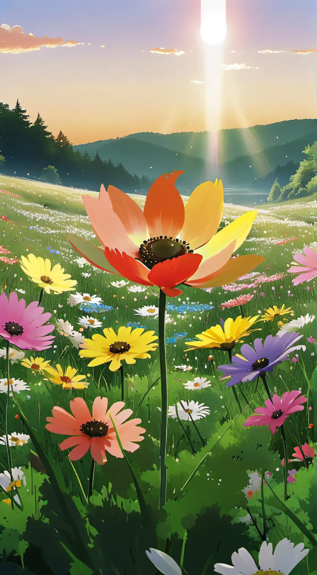 ai character: DANDYS WORLD background