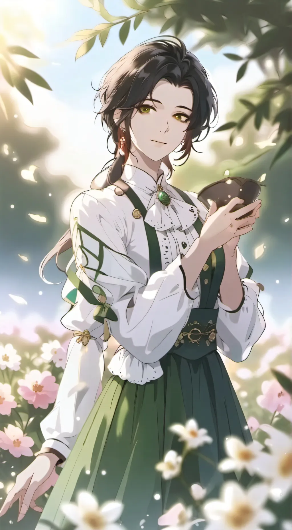 ai character: Hehe background