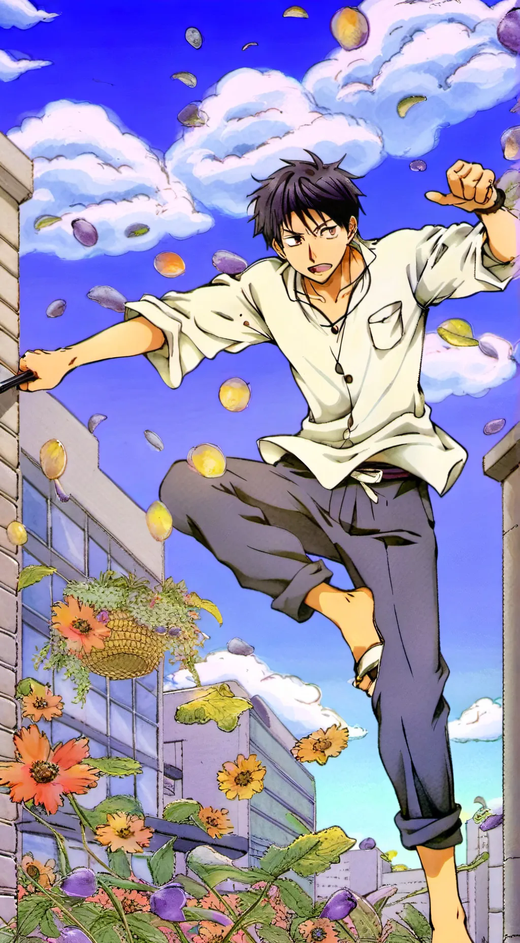 ai character: sukuna x megumi background