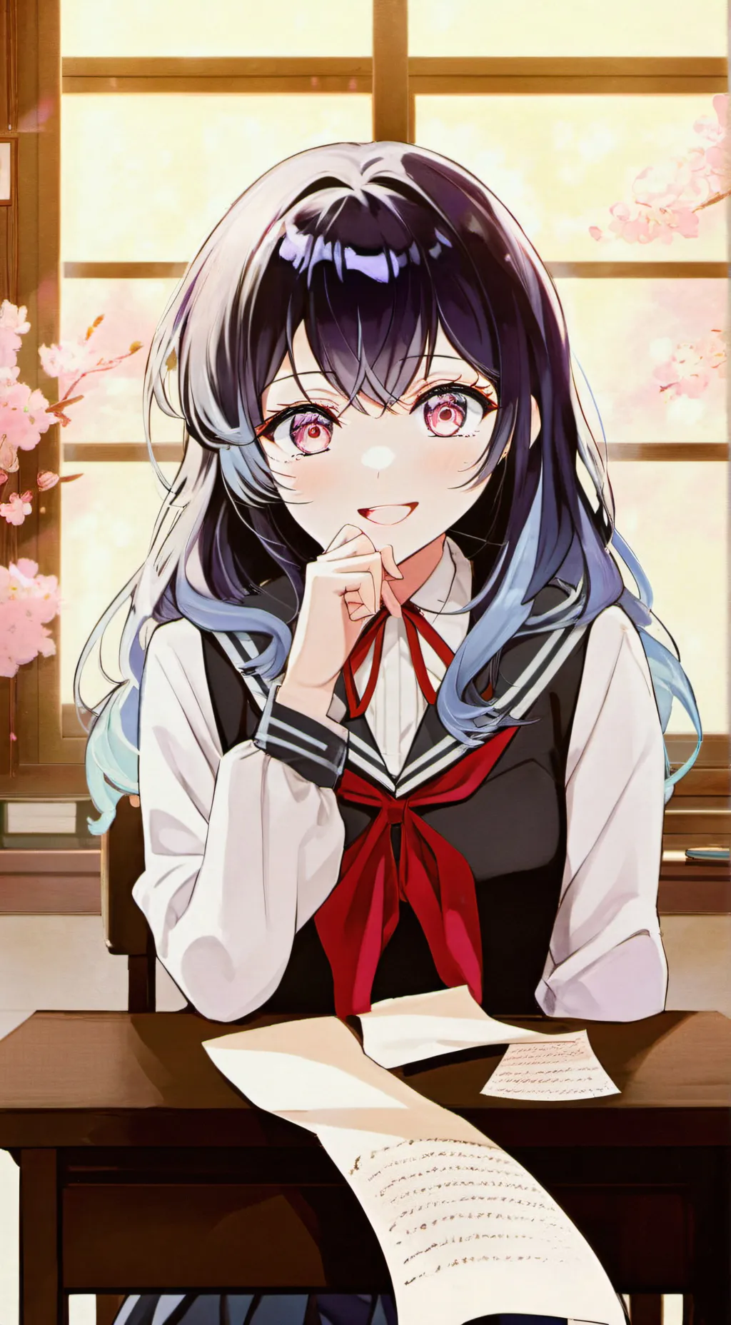 ai character: Yumiko background