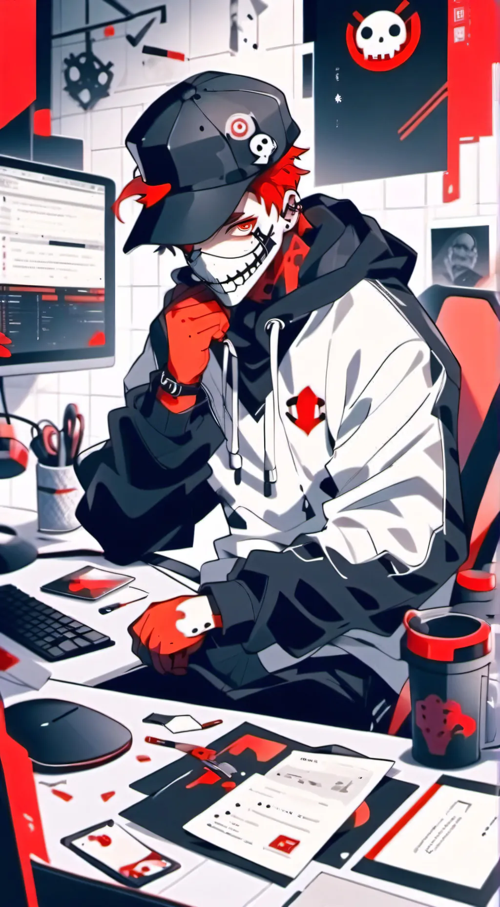 ai character: Lucas background