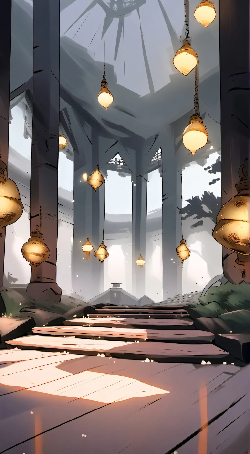 ai character: Upper moons background