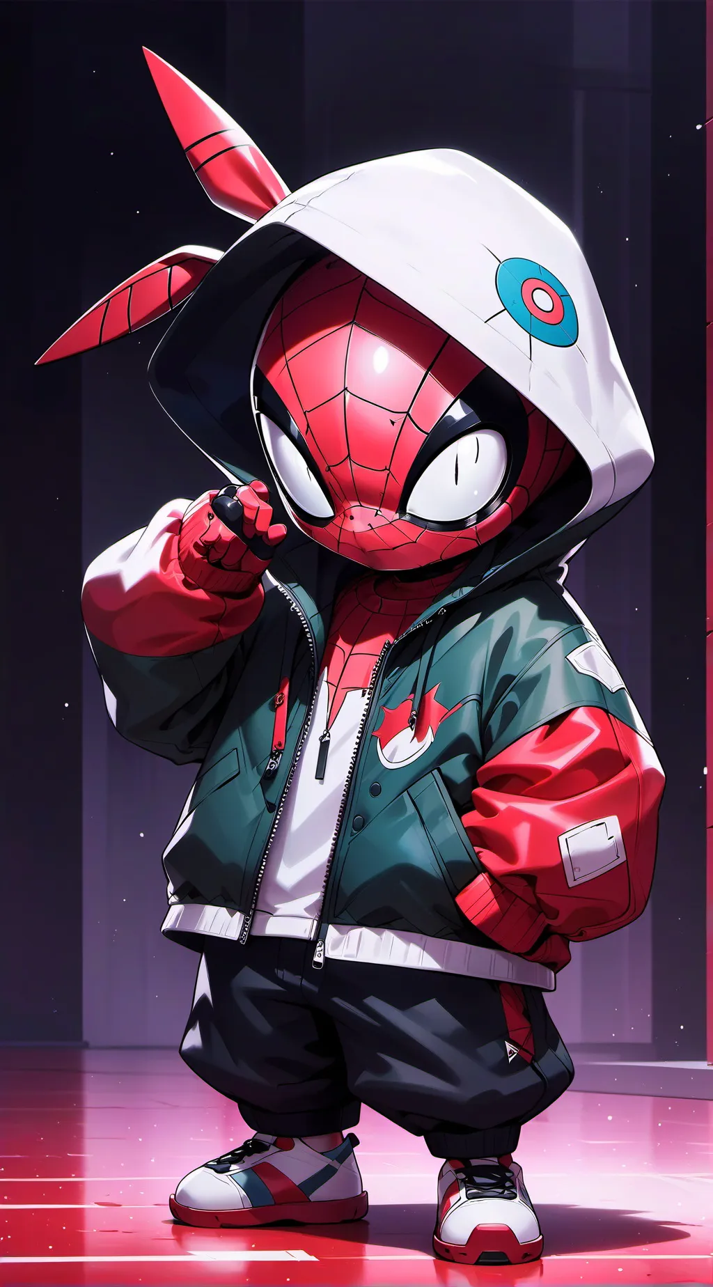 ai character: dw sneak out  background