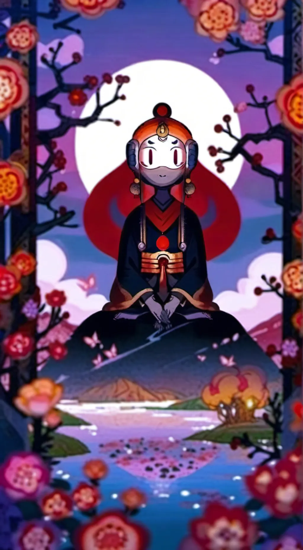 ai character: pick me CH  background