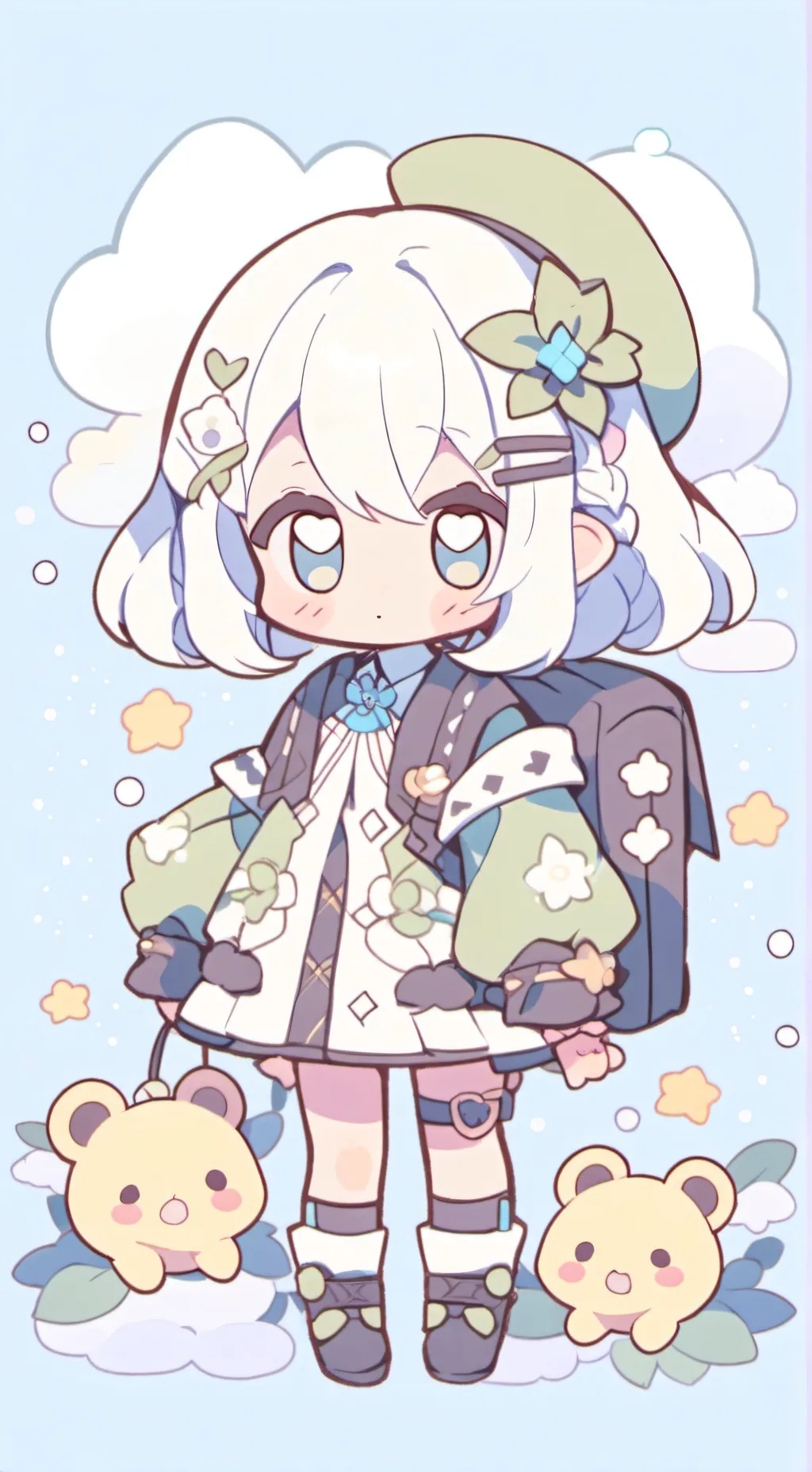 ai character: valentona background