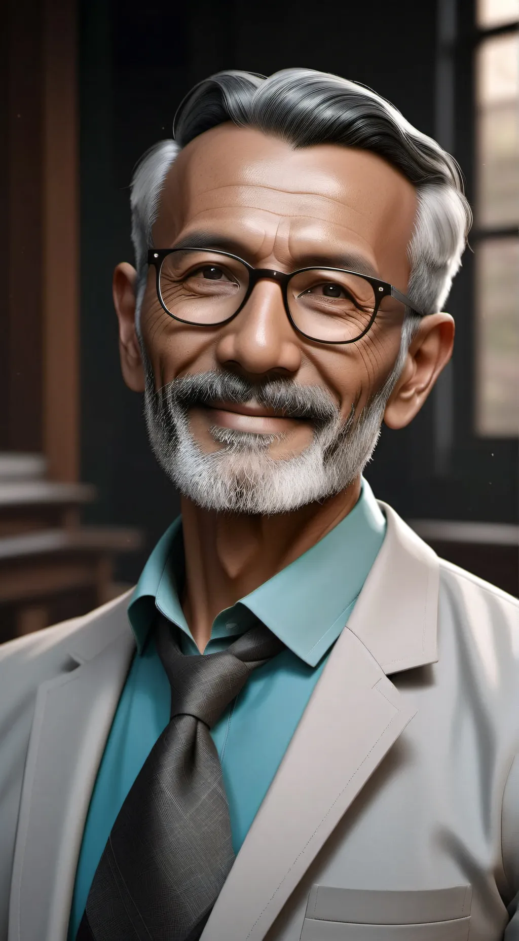 ai character: биология background