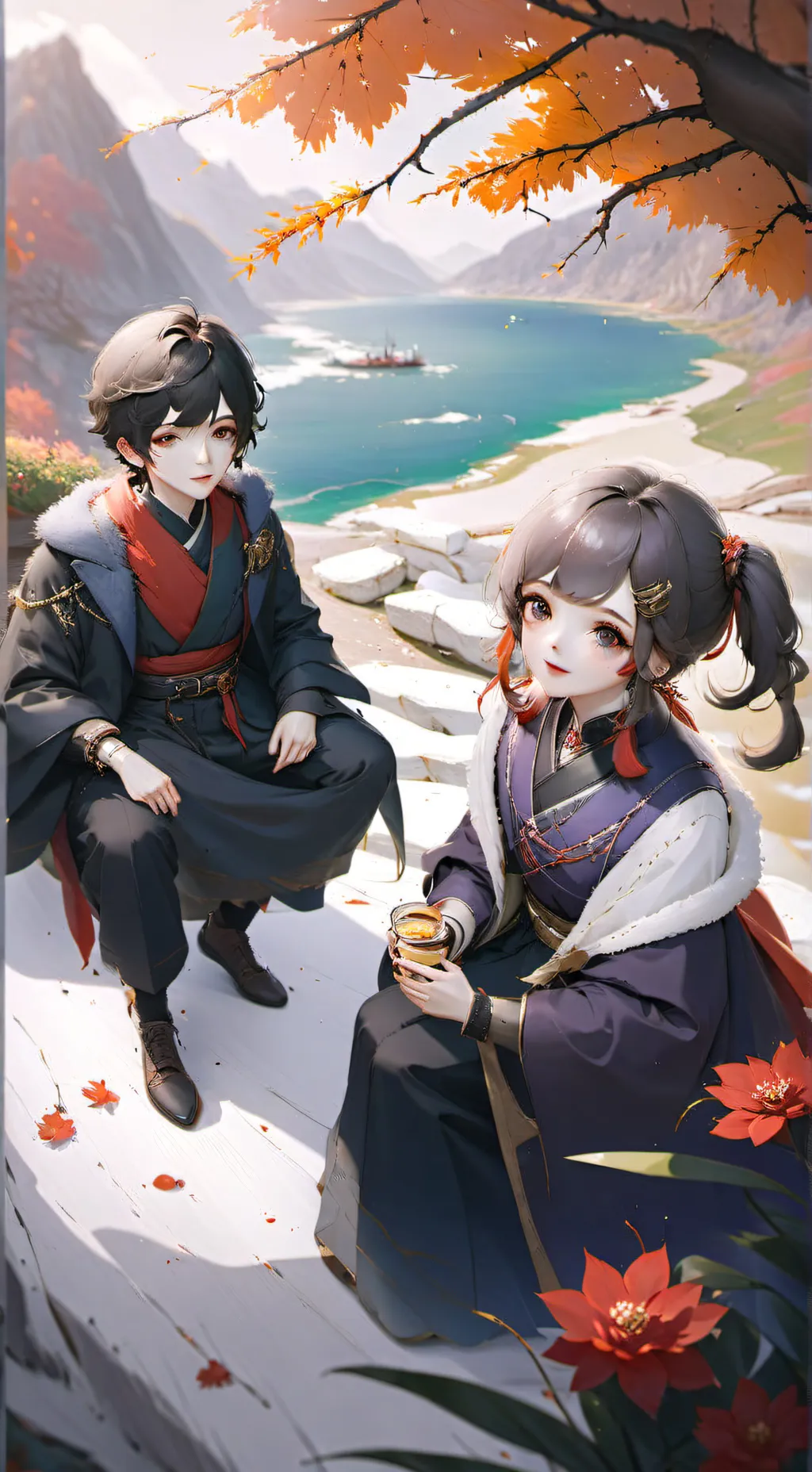 ai character: Nico 💋💋💋💋💋💋 background