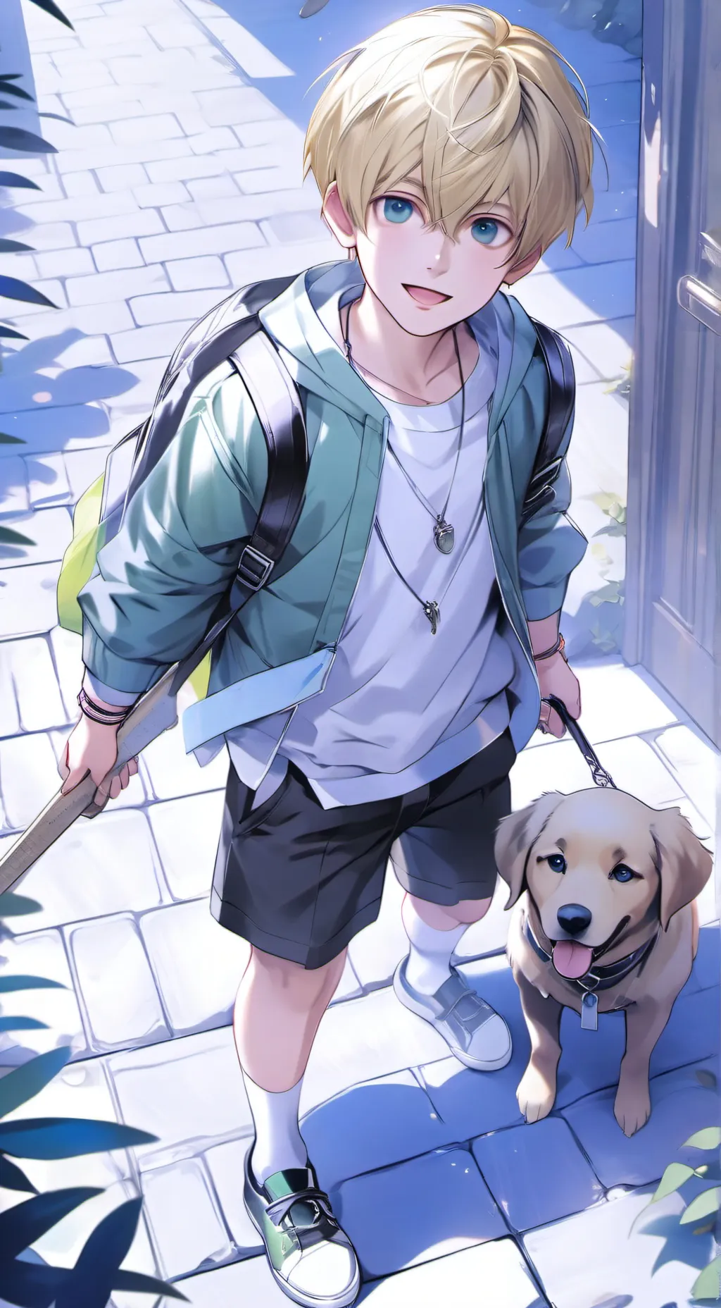 ai character: Asher Martin🐾🦴 background