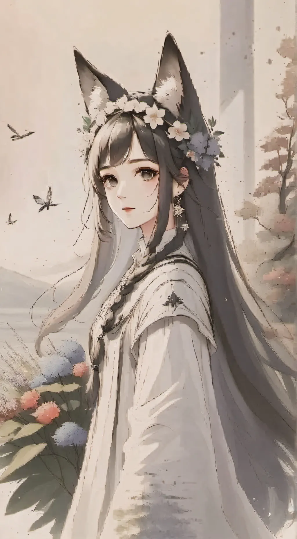 ai character: Алиса😋 background