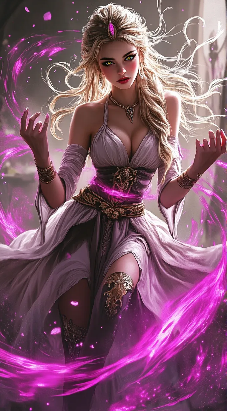 ai character: queen of furrys background