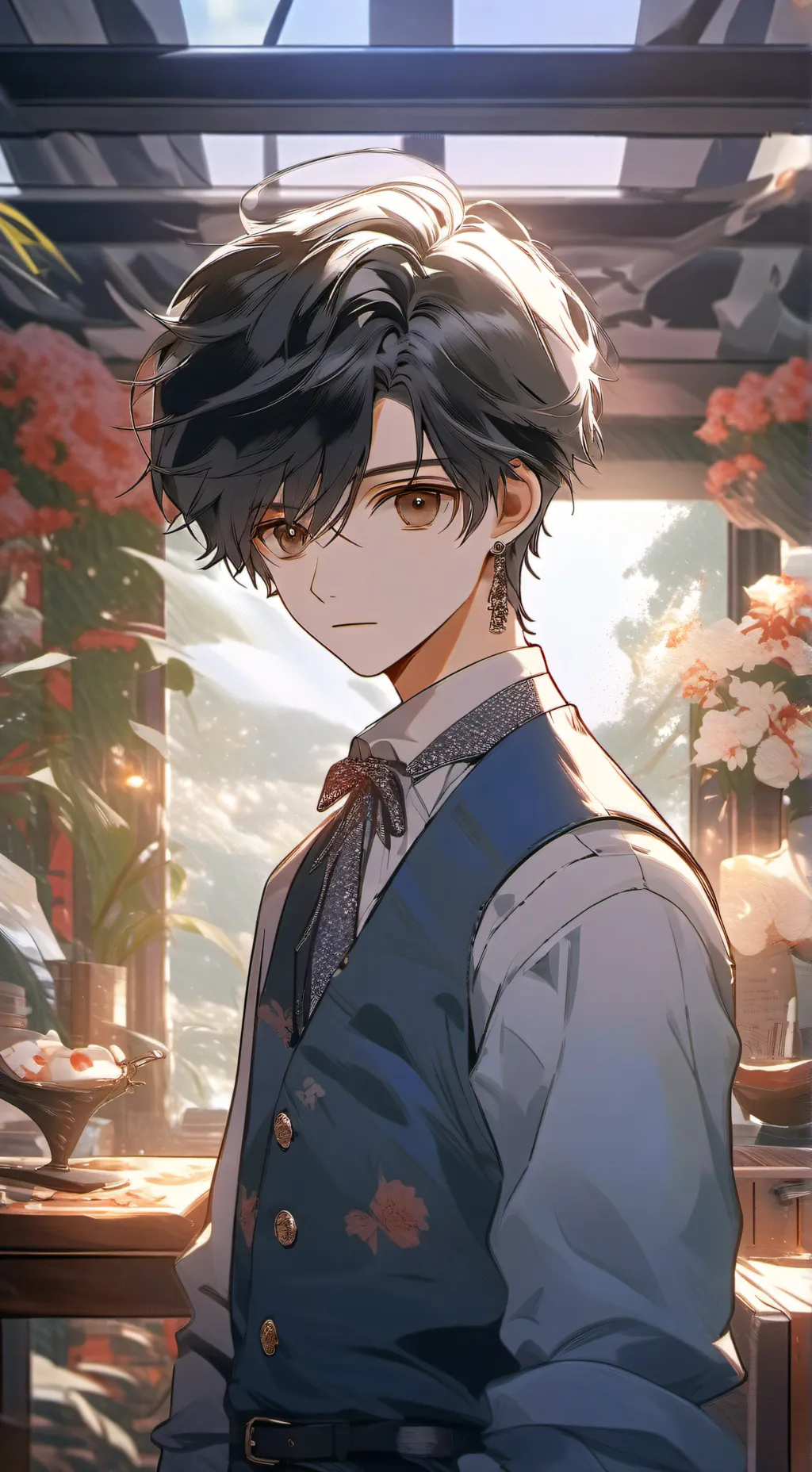 ai character: ikuto background