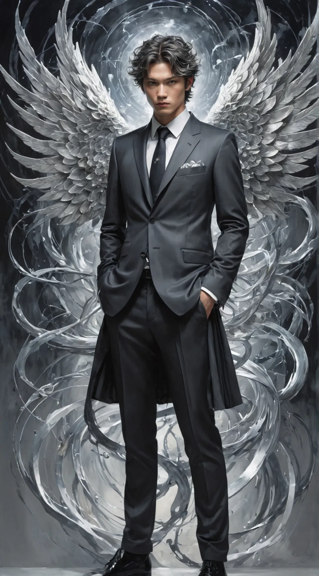 ai character: Azrael background