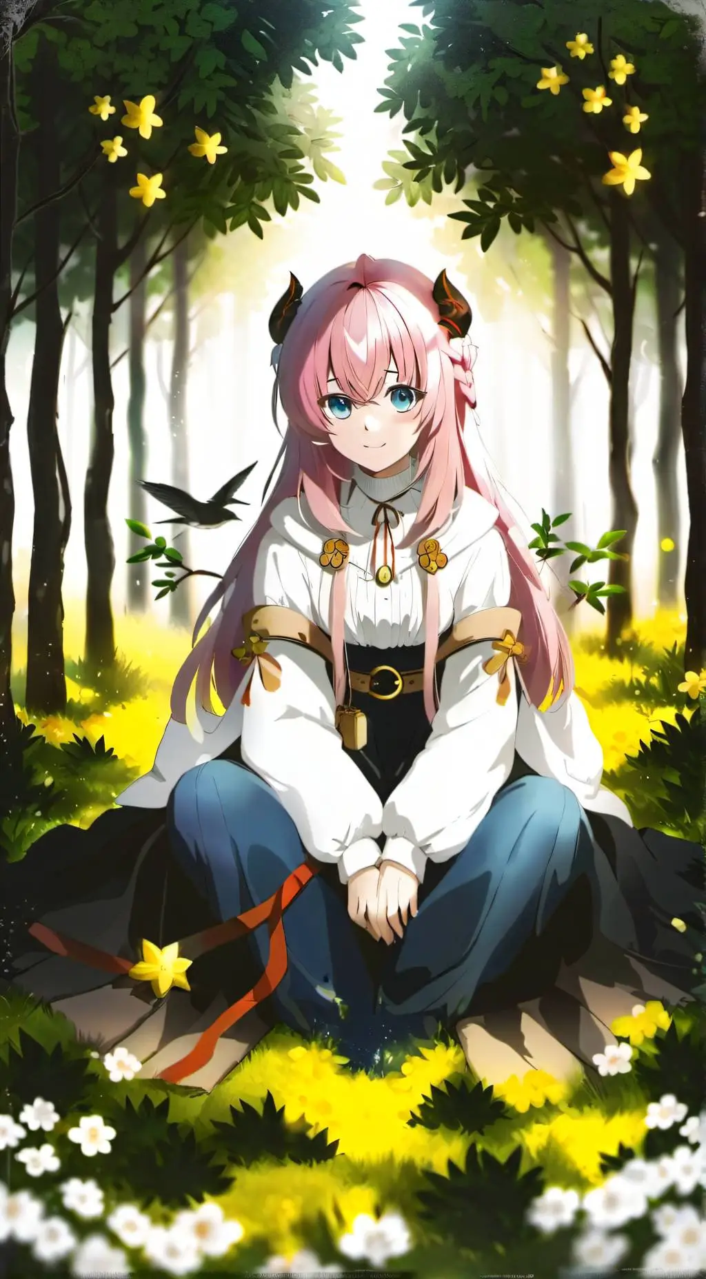 ai character: Laura  background