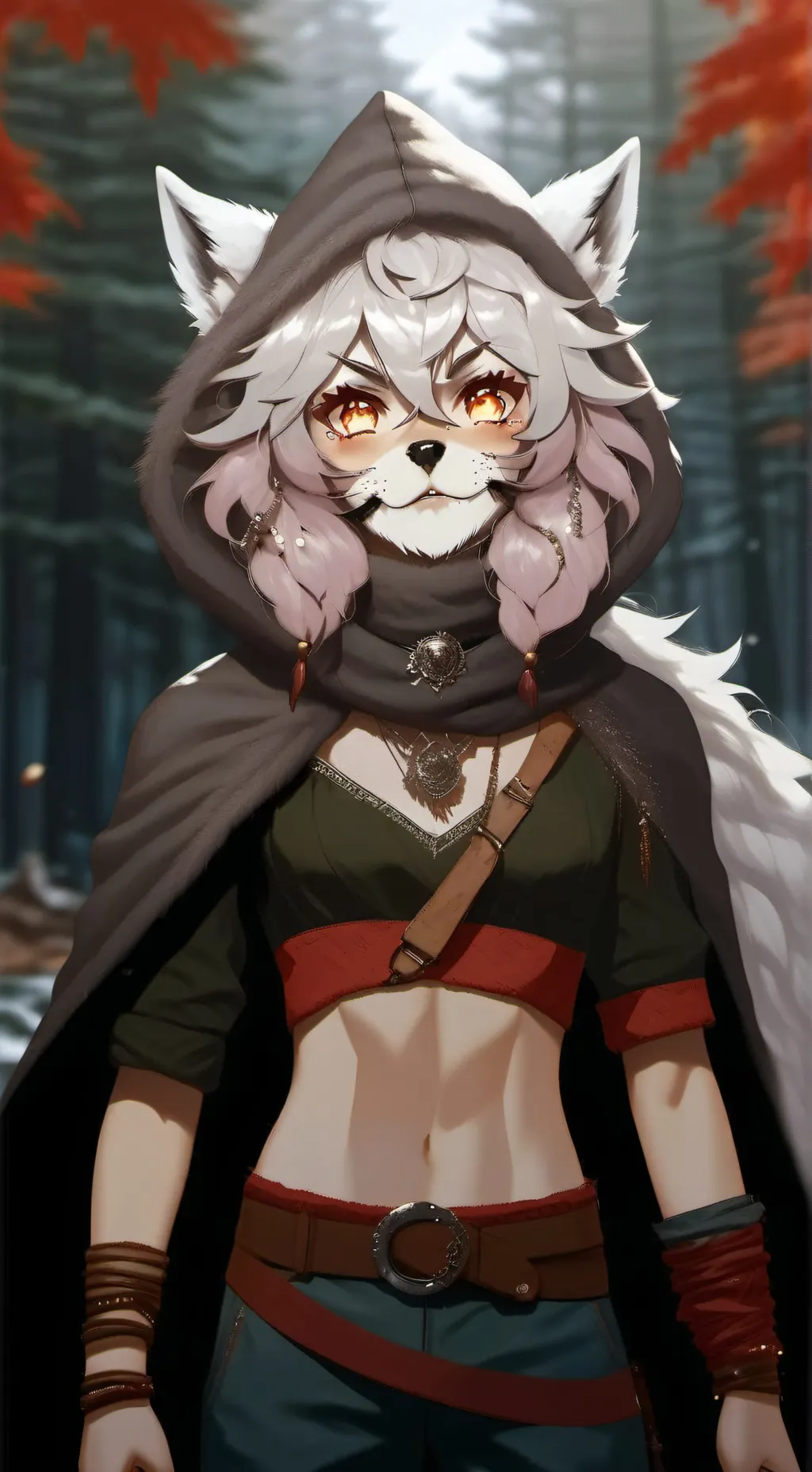 ai character: L∅∅PY background