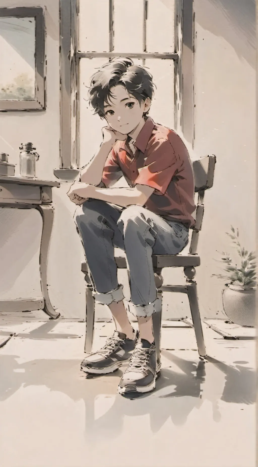 ai character: Marcelo background