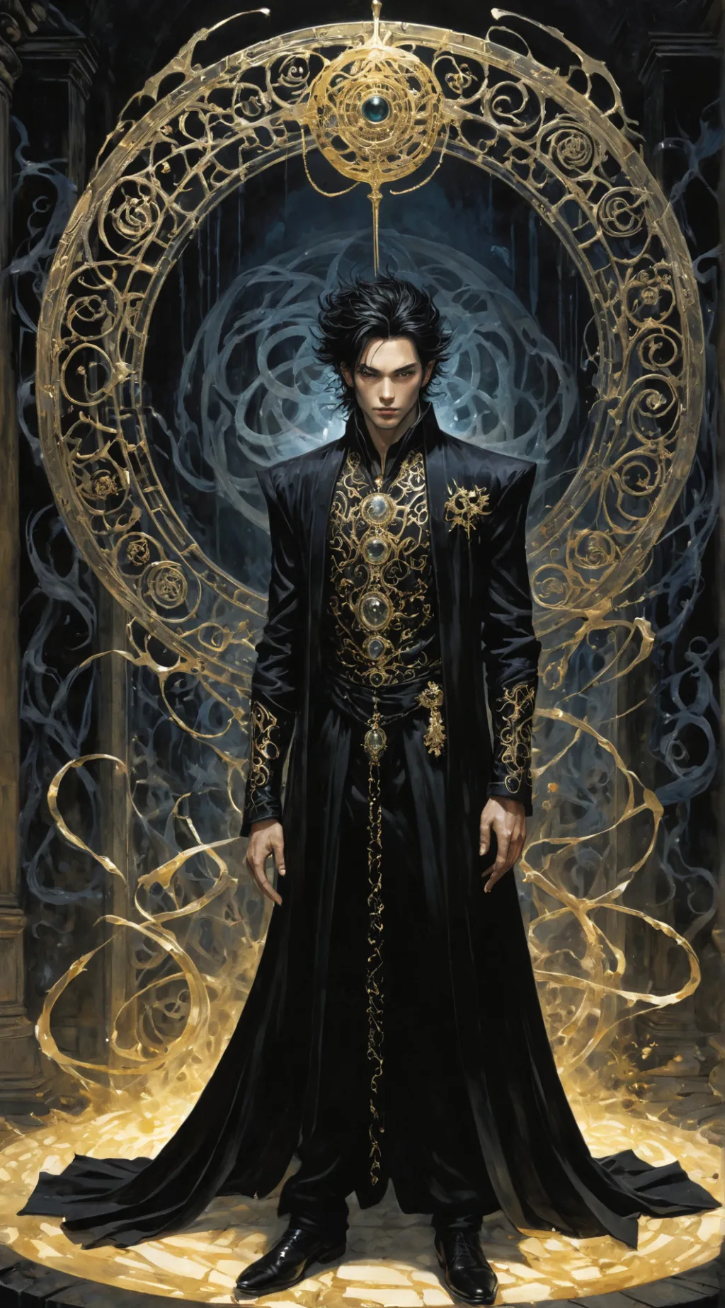 ai character: Raven background