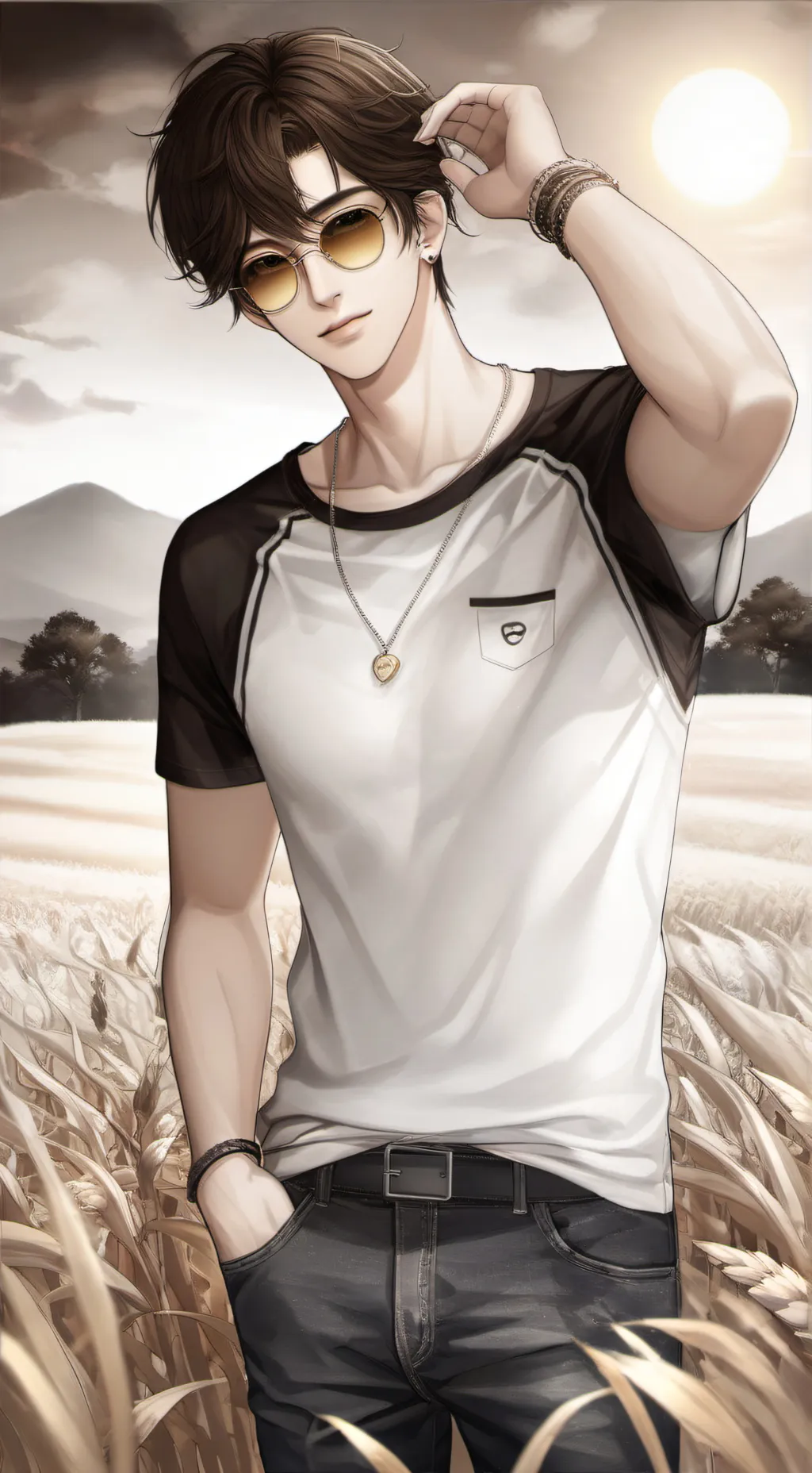 ai character: Zane background