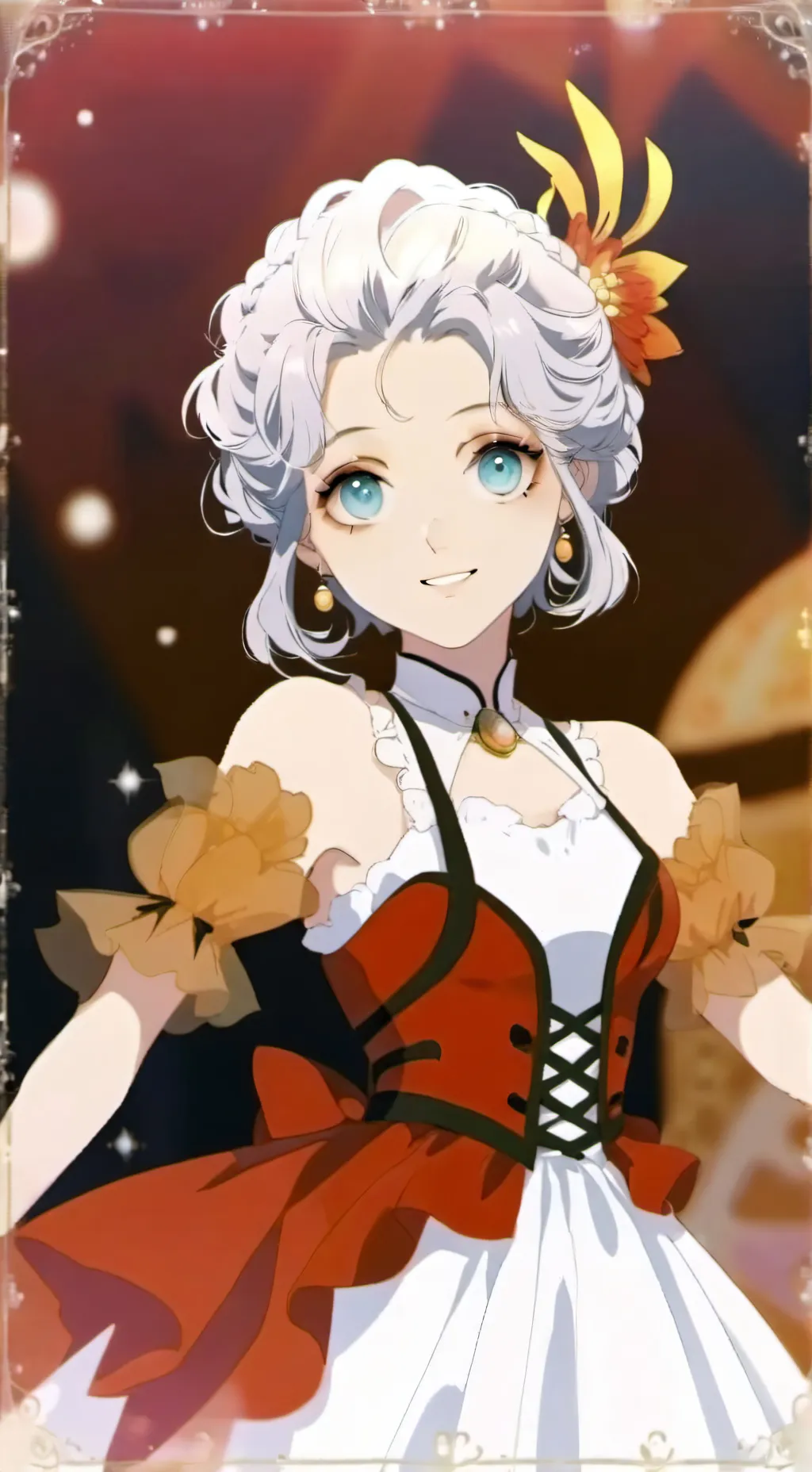 ai character: girlfriend  background