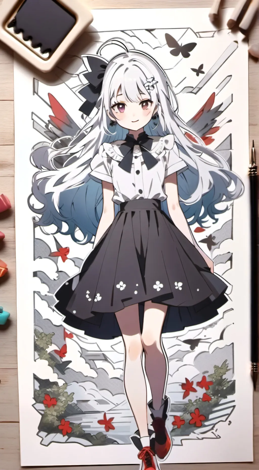 ai character: Emma background