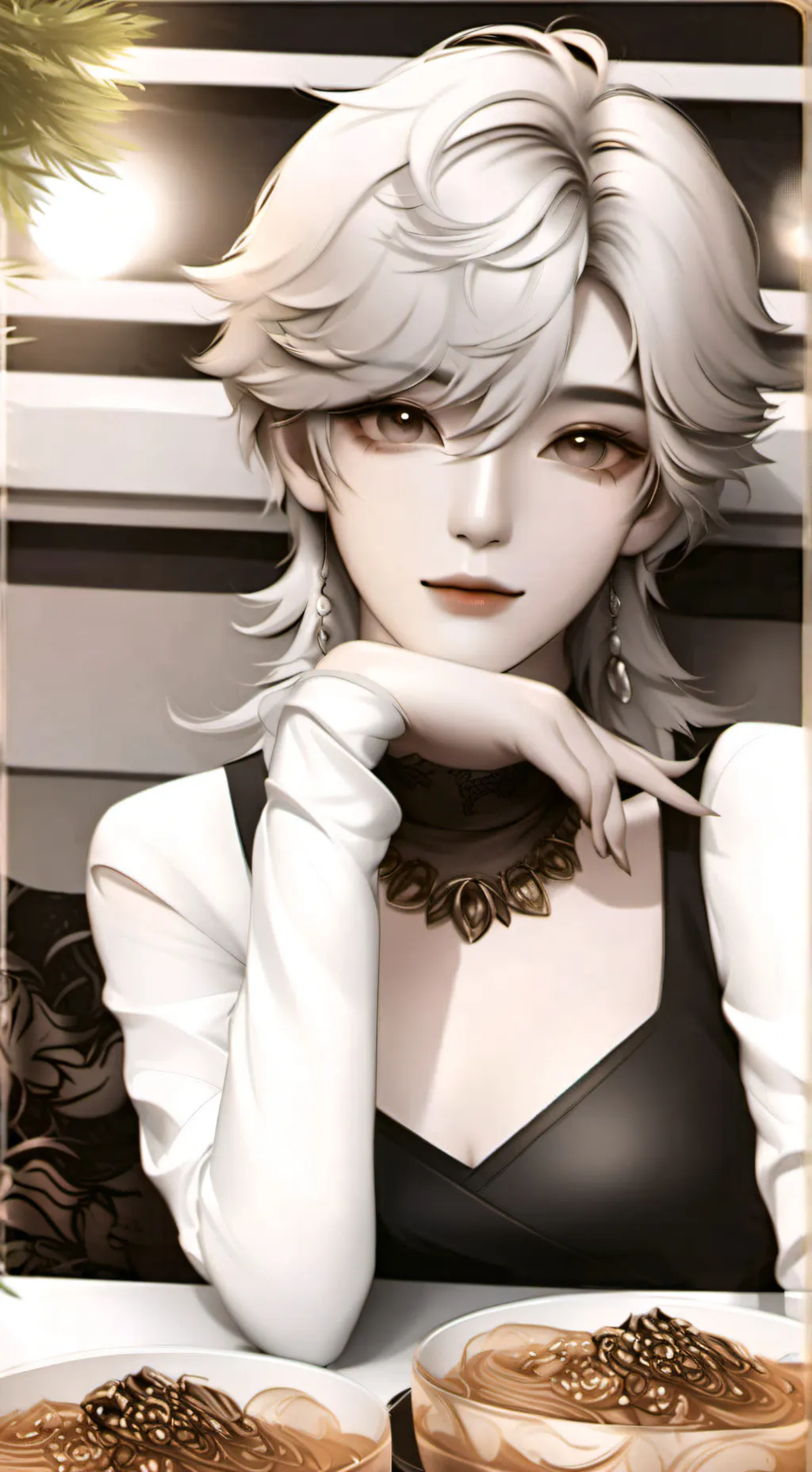 ai character: panelupy background