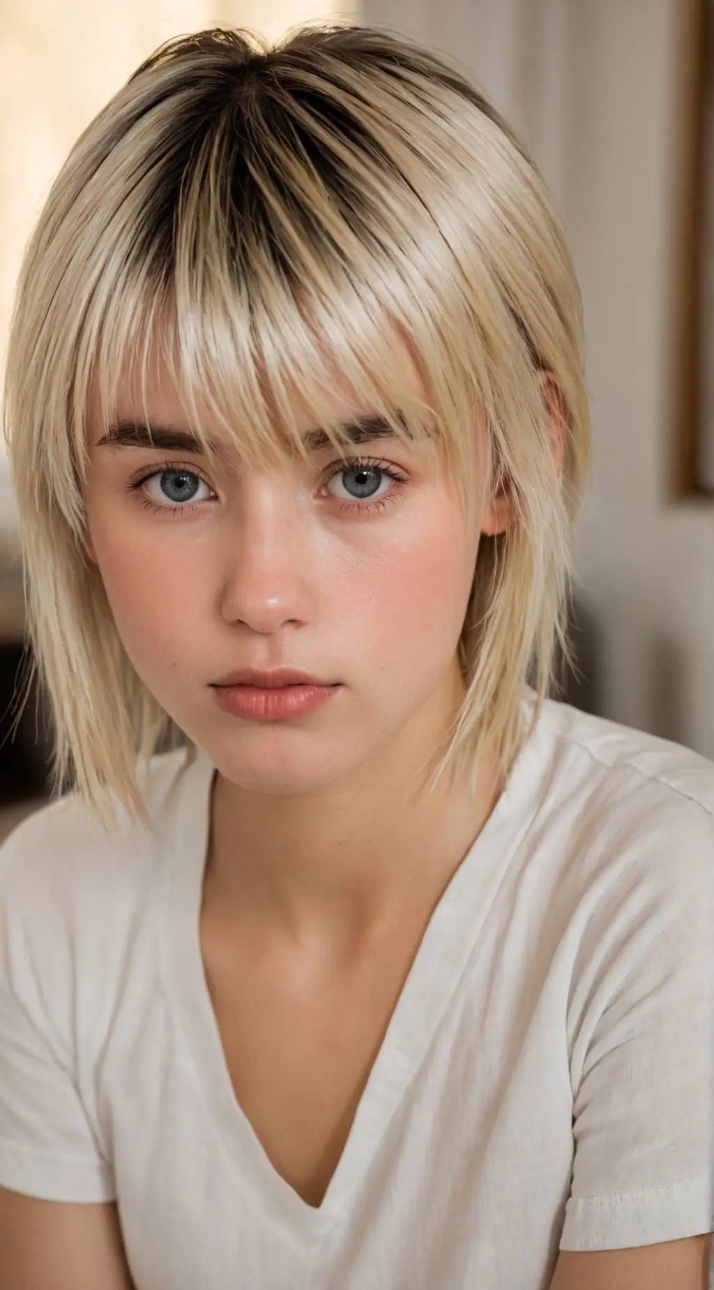 ai character: Rain background