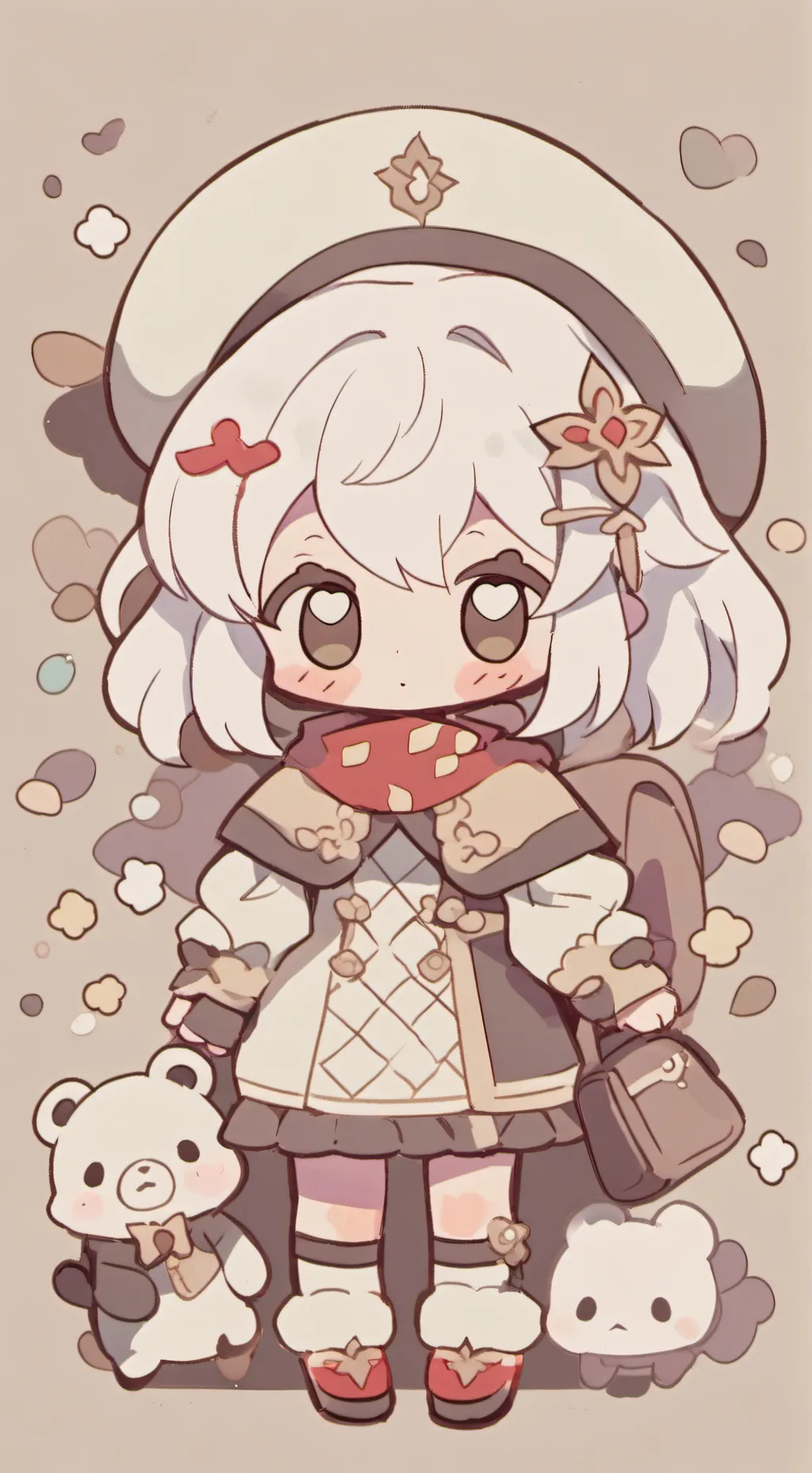 ai character: signo zodiacal kny background