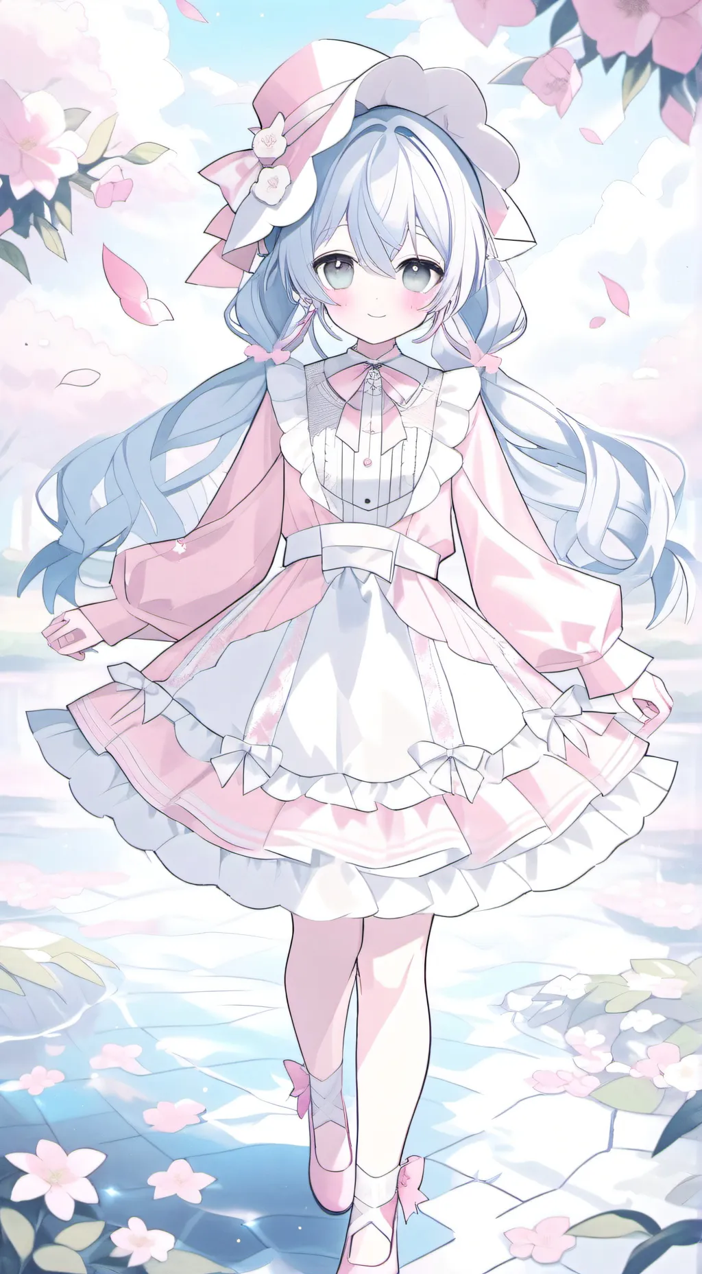 ai character: Aurora background