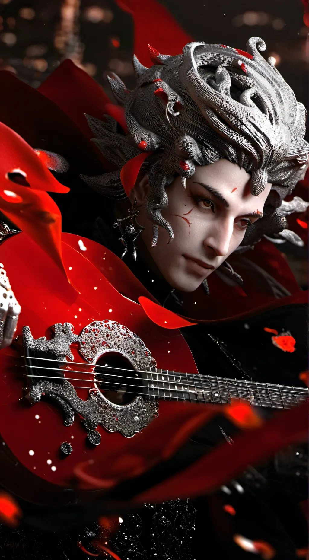 ai character: муравей background