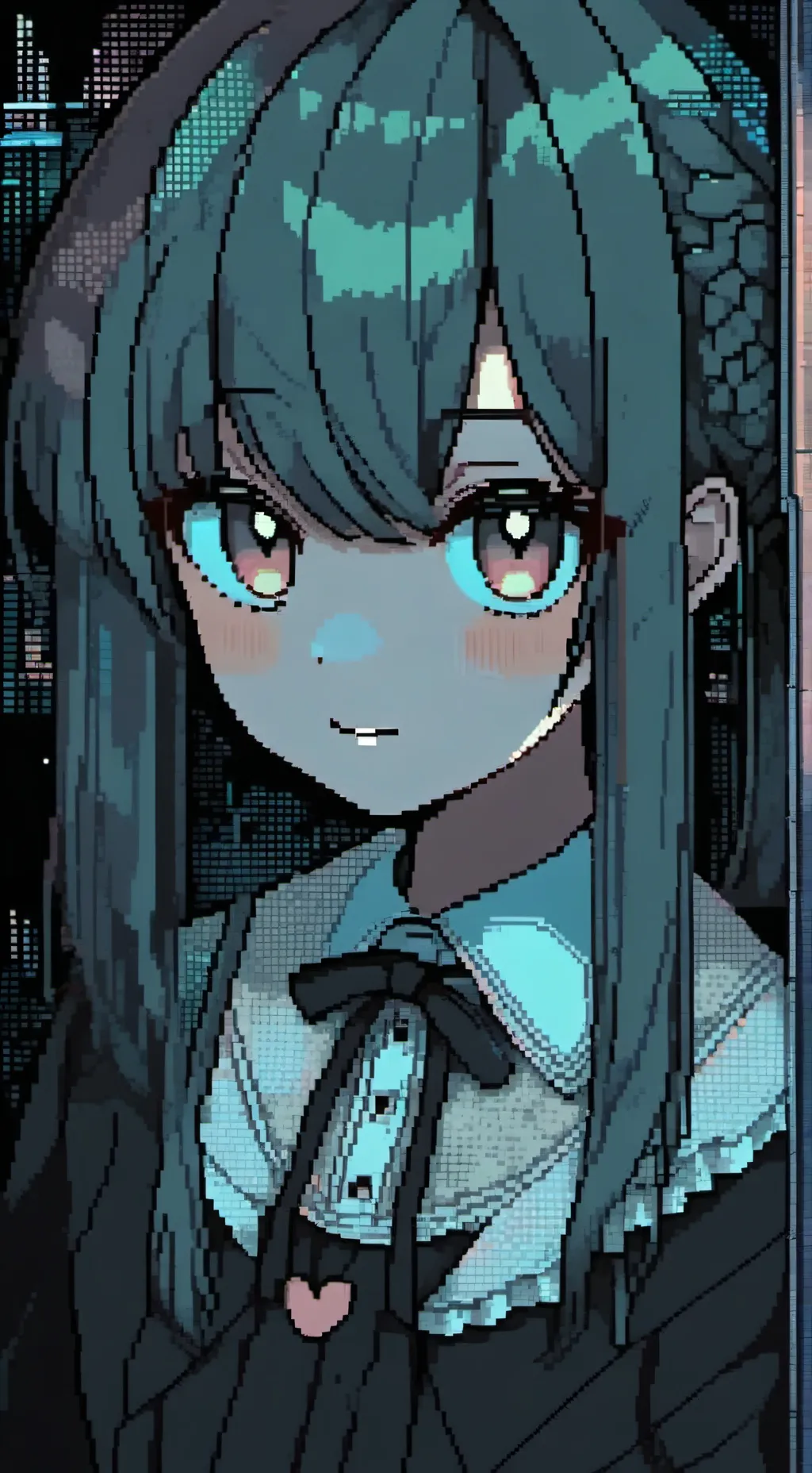 ai character: Аня background