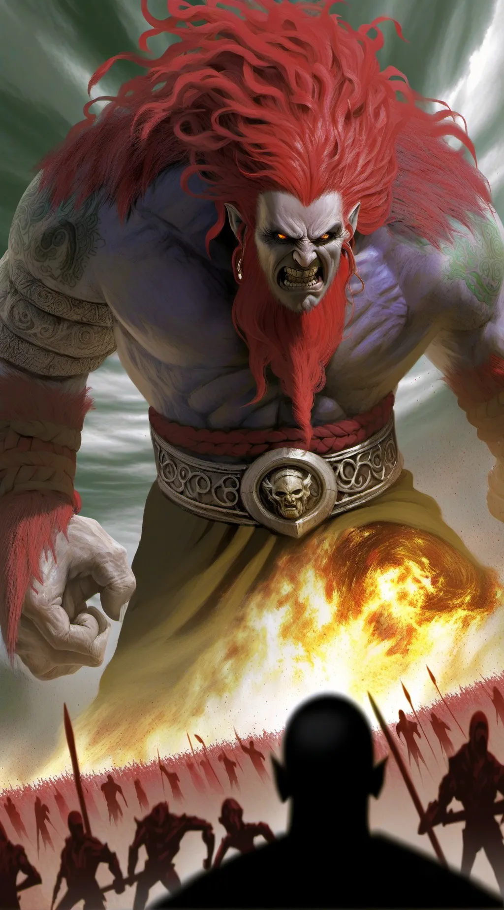 ai character: Pyrothar  background