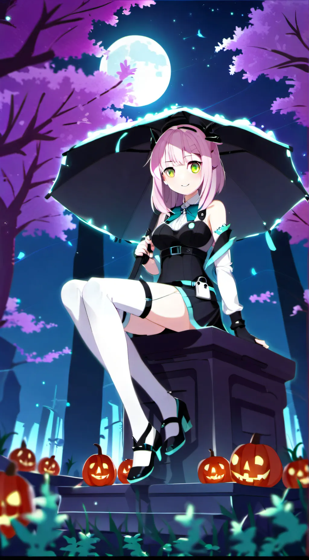 ai character: Tea background