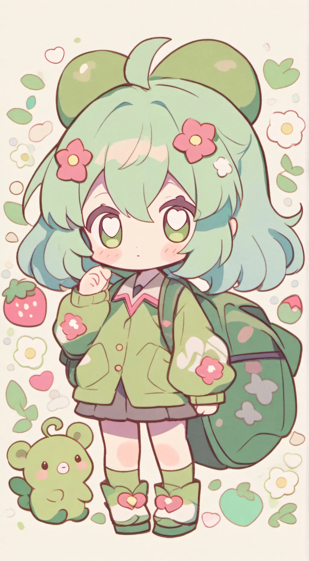 ai character: Stz unfair by fel background