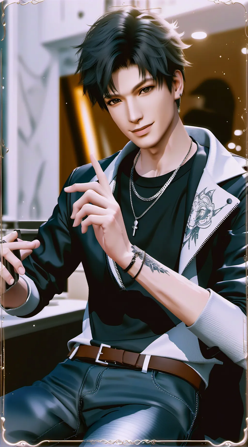 ai character: Benjamin background