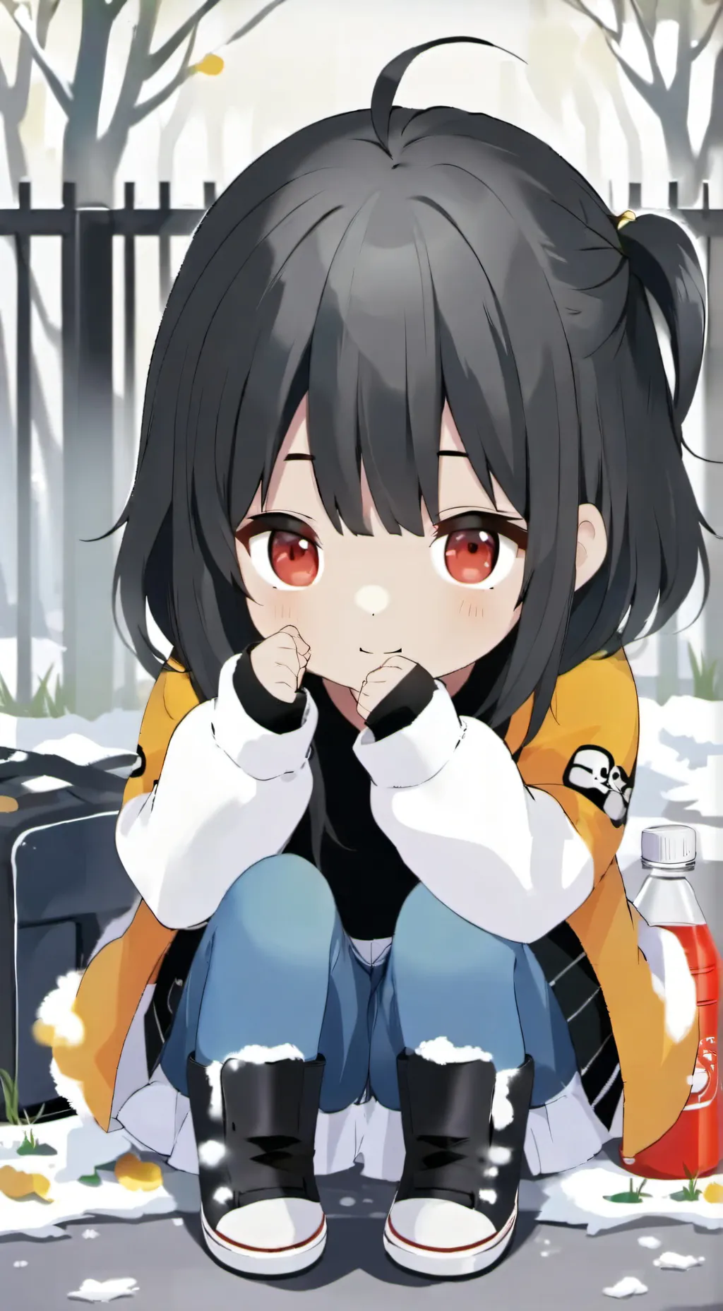 ai character: Annie  background