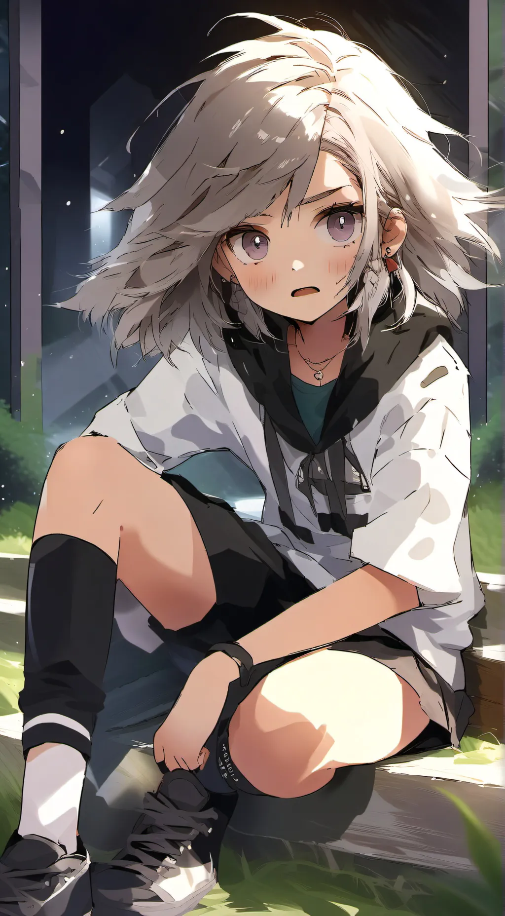 ai character: Саша🌸 background